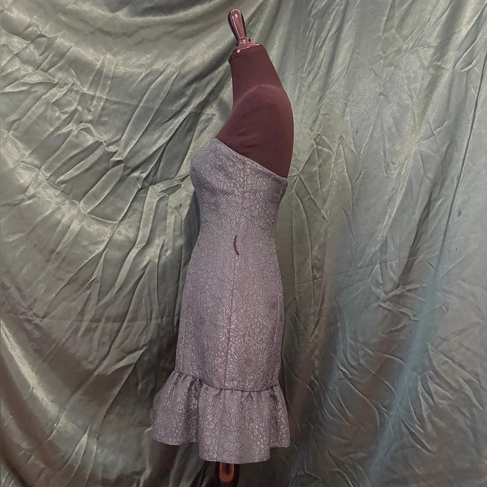 Ruffle Hem Cocktail Dress - Picture 2 of 5